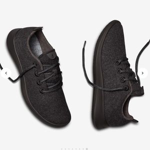 Allbirds Mens The Wool Runners size 10 natural black